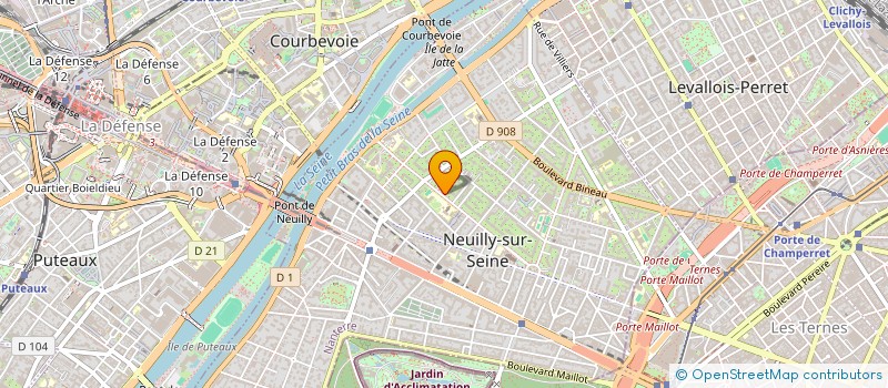 localisation de l'entreprise SCI TORPER à NEUILLY-SUR-SEINE