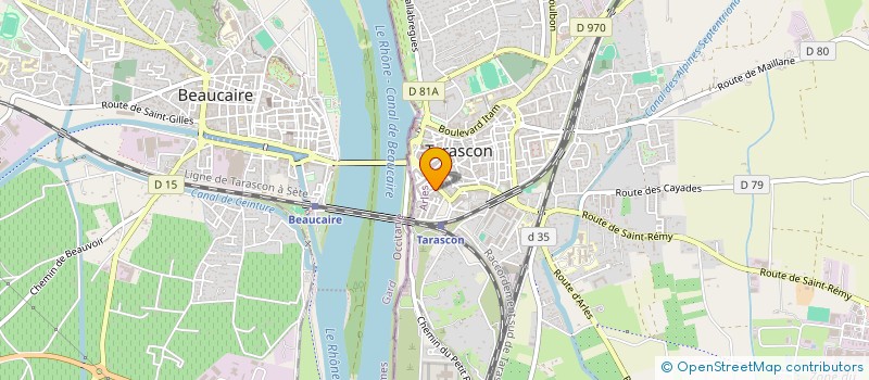 localisation de l'entreprise SCI TORPES  TARASCON