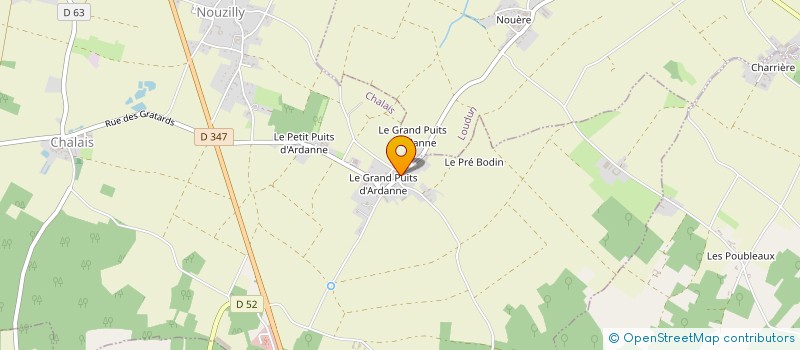 localisation de l'entreprise SCI TORPHINS  CHALAIS