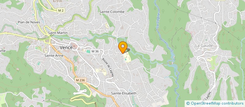 localisation de l'entreprise SCI TORRE  VENCE