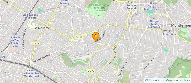 localisation de l'entreprise SCI TORRES à CLICHY-SOUS-BOIS