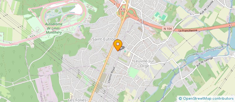 localisation de l'entreprise SCI TORRES à LINAS