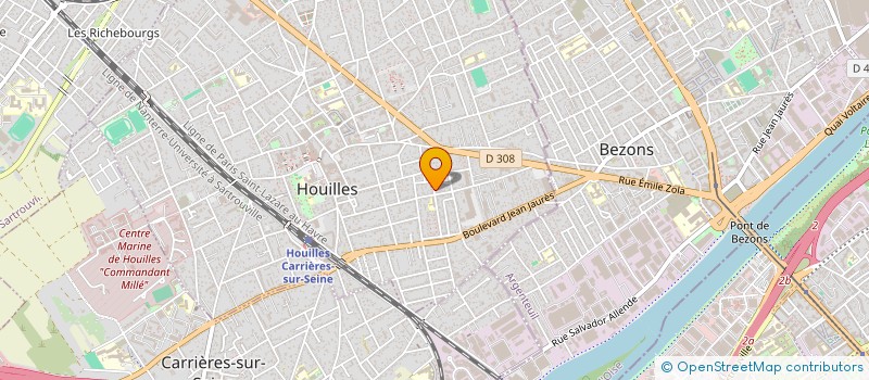 localisation de l'entreprise SCI TORRES  HOUILLES