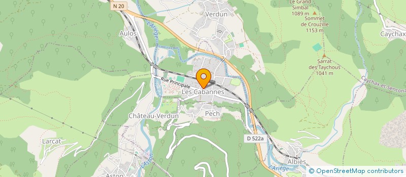 localisation de l'entreprise SCI TORRES-CUEVAS à LES CABANNES