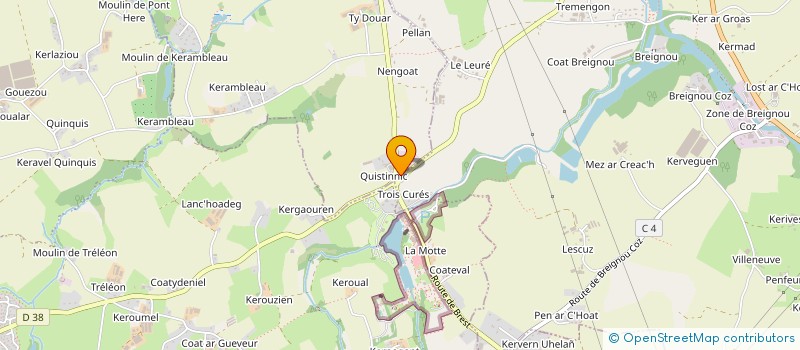 localisation de l'entreprise SCI TORRES & FILS  COAT-MEAL