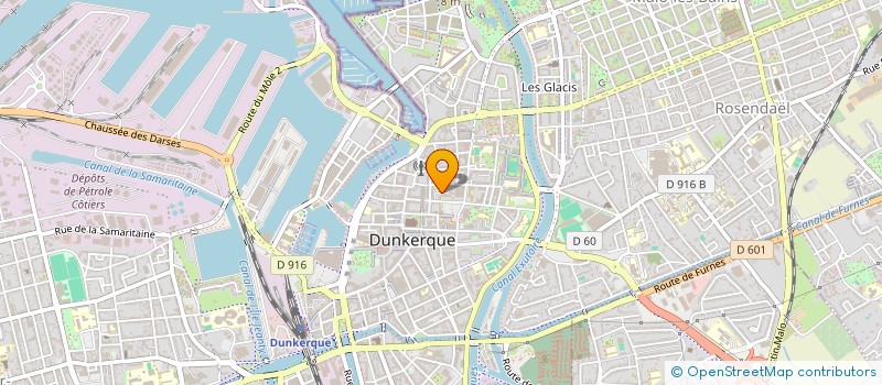 localisation de l'entreprise SCI TORRI à DUNKERQUE