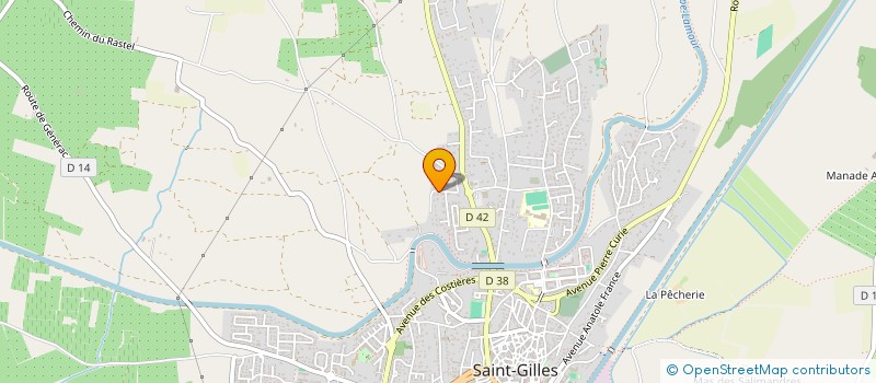 localisation de l'entreprise SCI TORT  SAINT-GILLES