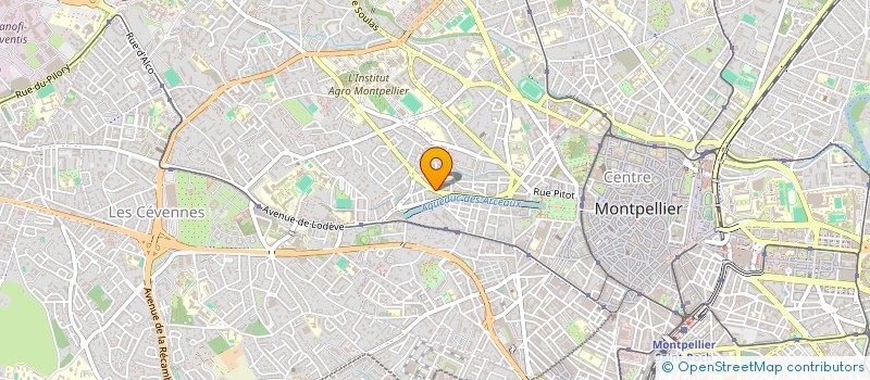 localisation de l'entreprise SCI TORT-VERNHET à MONTPELLIER