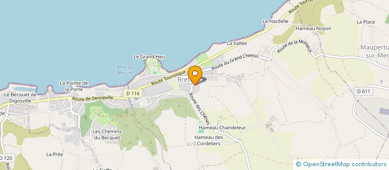 localisation de l'entreprise SCI TORTANK à BRETTEVILLE