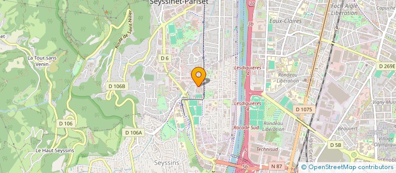 localisation de l'entreprise SCI TORTOSA à SEYSSINS