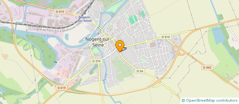 localisation de l'entreprise SCI TORTUES DE JADE  NOGENT-SUR-SEINE