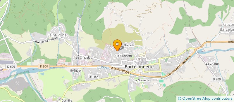 localisation de l'entreprise SCI TORTUGA à BARCELONNETTE