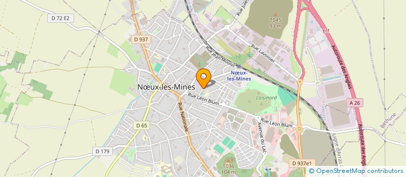 localisation de l'entreprise SCI TORVAN  NUX-LES-MINES