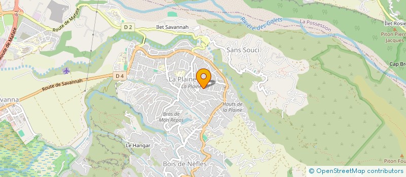 localisation de l'entreprise SCI TOSCANE  SAINT-PAUL