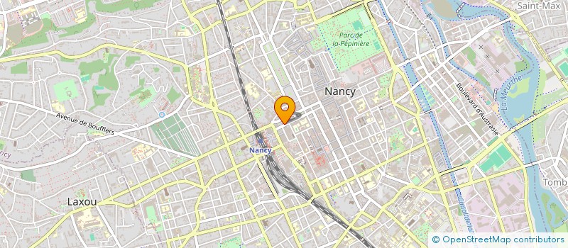 localisation de l'entreprise SCI TOSCANE  NANCY