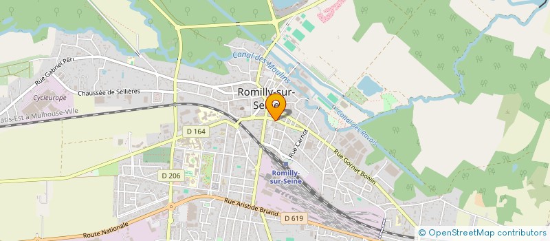 localisation de l'entreprise SCI TOSNERAUL  ROMILLY-SUR-SEINE