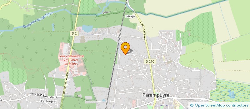 localisation de l'entreprise SCI TOSSIMMO  SAINT-AUBIN-DE-MEDOC