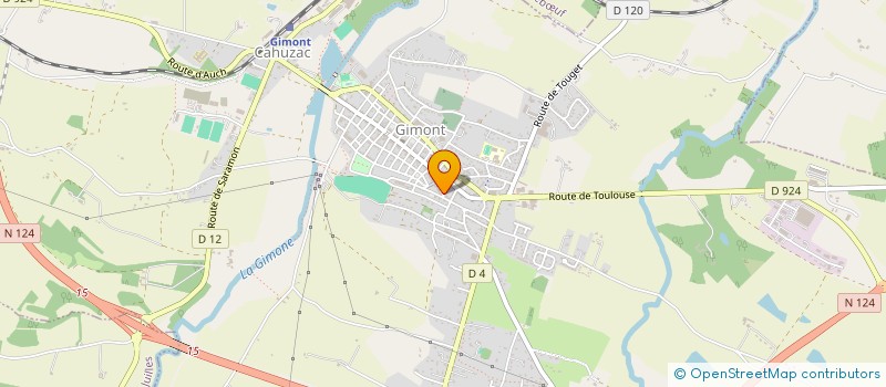 localisation de l'entreprise SCI TOSTAKY  GIMONT