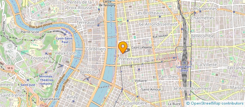 localisation de l'entreprise SCI TOTEM  LYON