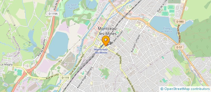localisation de l'entreprise SCI TOTEM IMMOBILIER 3  MONTCEAU-LES-MINES