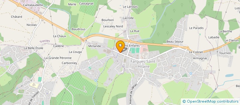 localisation de l'entreprise SCI TOTHAIRE  SALLEBUF