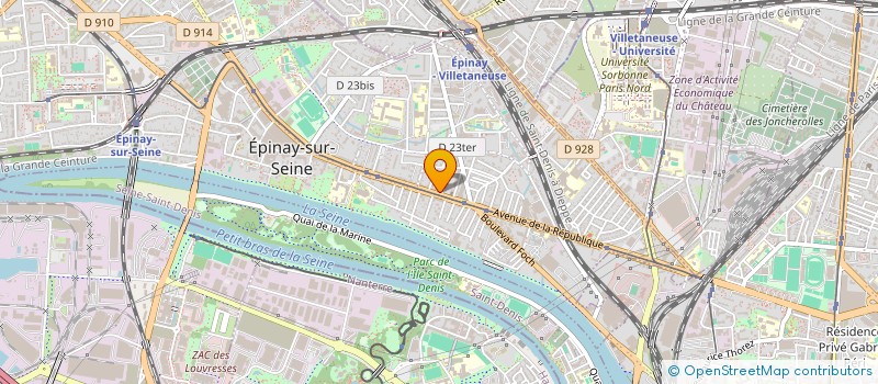 localisation de l'entreprise SCI TOUAHRI à EPINAY-SUR-SEINE