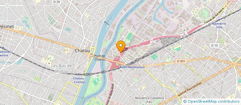 localisation de l'entreprise SCI TOUATI 1 à RUEIL-MALMAISON