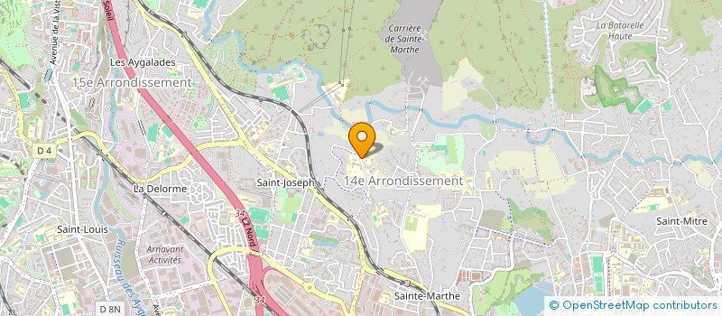 localisation de l'entreprise SCI TOUATI à MARSEILLE