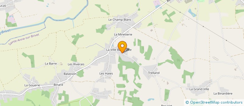 localisation de l'entreprise SCI TOUBAB  SAINTE-ANNE-SUR-BRIVET