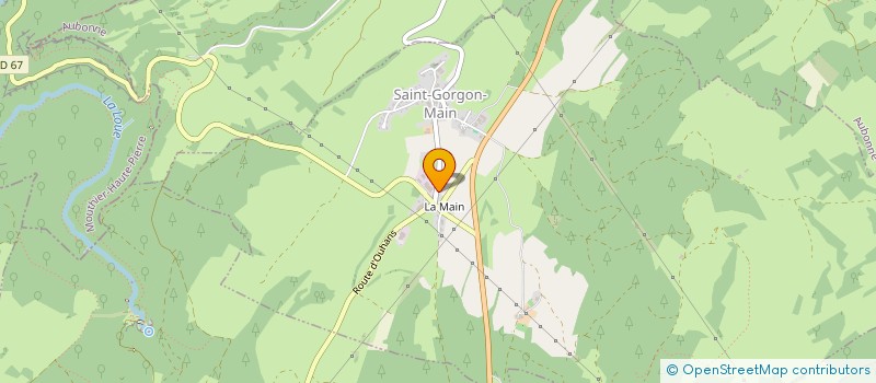 localisation de l'entreprise SCI TOUBIN  SAINT-GORGON-MAIN