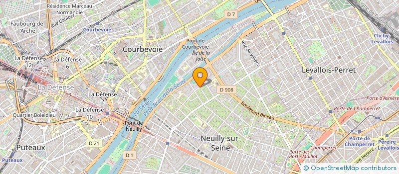 localisation de l'entreprise SCI TOUBSEE à NEUILLY-SUR-SEINE