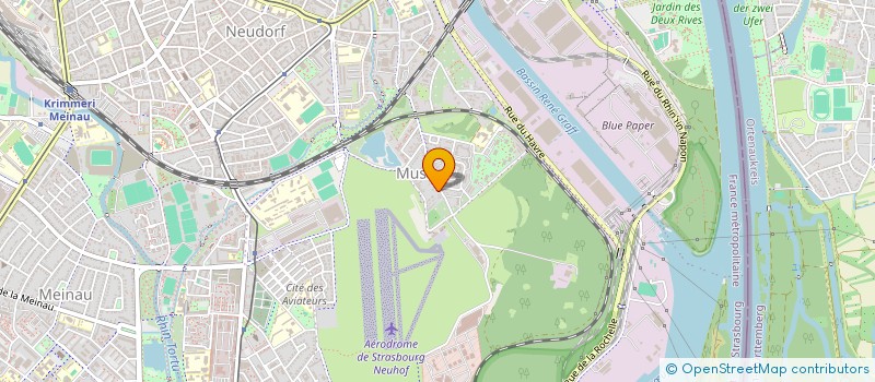 localisation de l'entreprise SCI TOUCAN  STRASBOURG