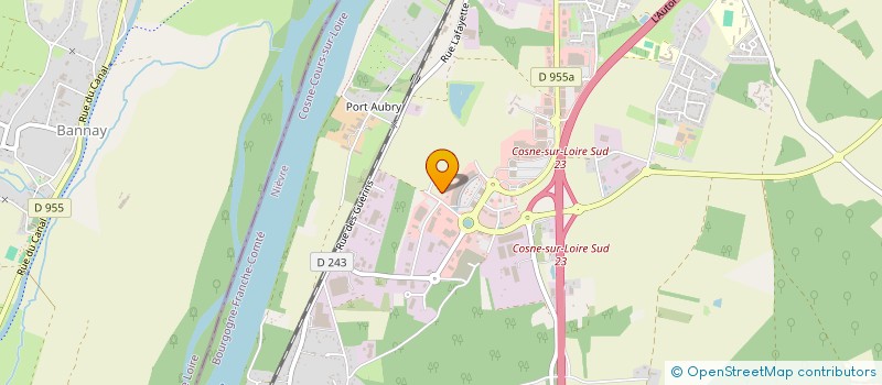 localisation de l'entreprise SCI TOUCAN à COSNE-COURS-SUR-LOIRE