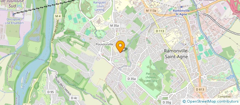 localisation de l'entreprise SCI TOUCAN à TOULOUSE
