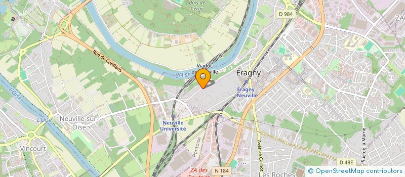 localisation de l'entreprise SCI TOUCAN  ERAGNY