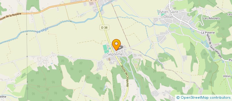 localisation de l'entreprise SCI TOUCHANT SEPTEME  SEPTEME