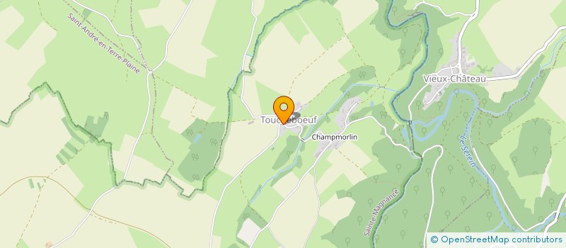 localisation de l'entreprise SCI TOUCHEBOEUF à SAINTE-MAGNANCE