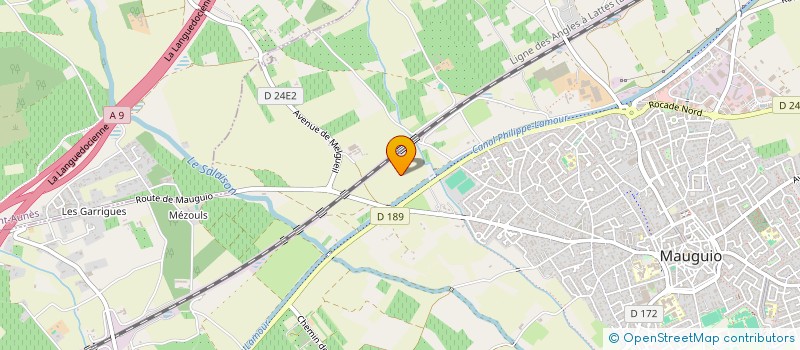 localisation de l'entreprise SCI TOUDESPINI  MAUGUIO