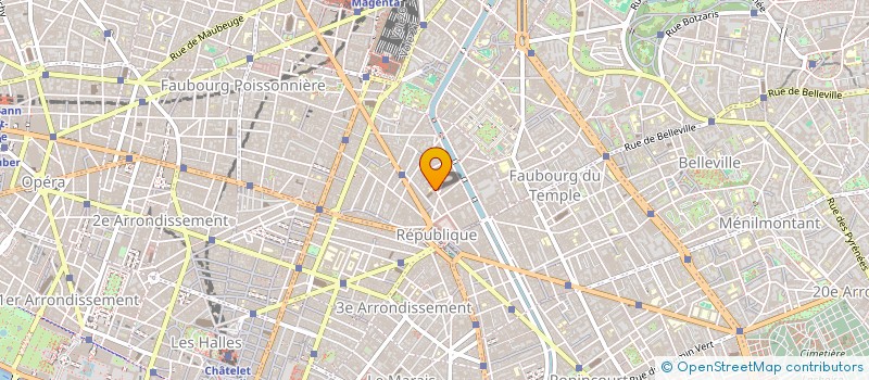localisation de l'entreprise SCI TOUDIC à PARIS