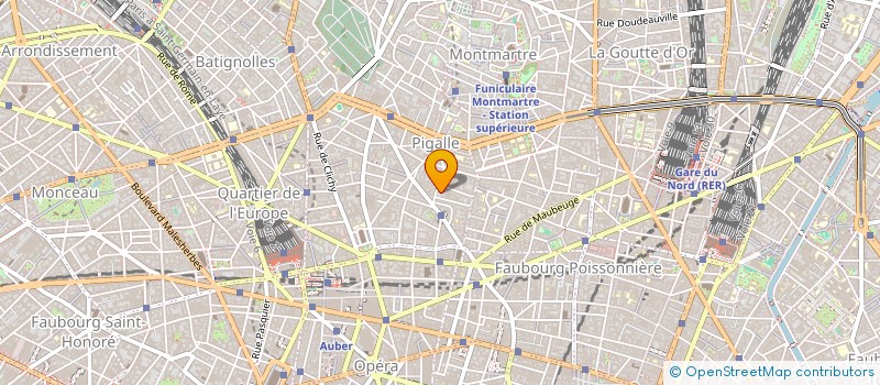 localisation de l'entreprise SCI TOUDOUZE  PARIS