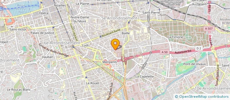 localisation de l'entreprise SCI TOUGAN à MARSEILLE