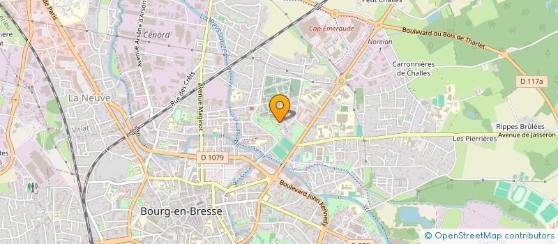 localisation de l'entreprise SCI TOUIKER 3R à BOURG-EN-BRESSE