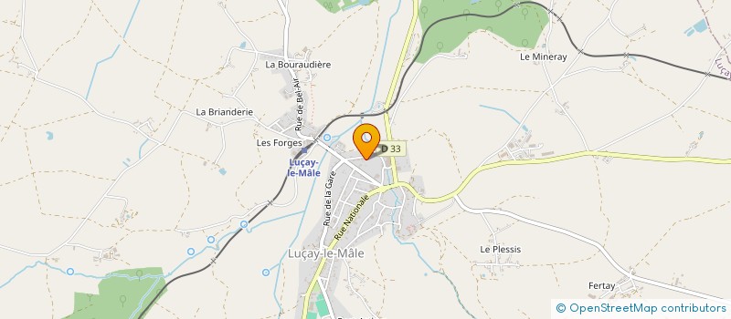 localisation de l'entreprise SCI TOUITOU DB à LUCAY-LE-MALE
