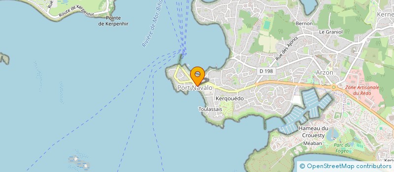 localisation de l'entreprise SCI TOUL PICHON à ARZON