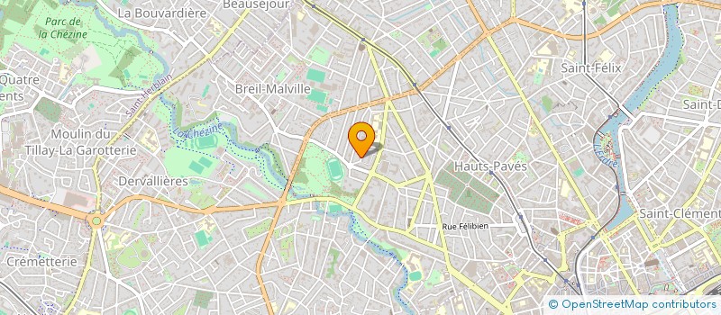localisation de l'entreprise SCI TOULGOAT - LE BARS à NANTES