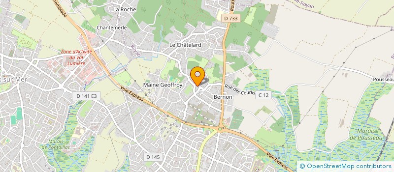 localisation de l'entreprise SCI TOULOUSE 17  ROYAN