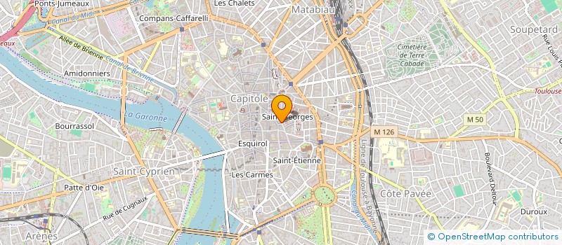 localisation de l'entreprise SCI TOULOUSE 250  TOULOUSE