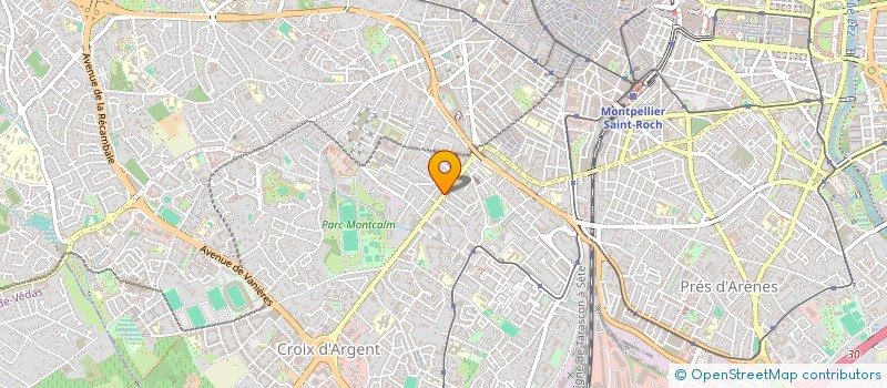 localisation de l'entreprise SCI TOULOUSE à MONTPELLIER