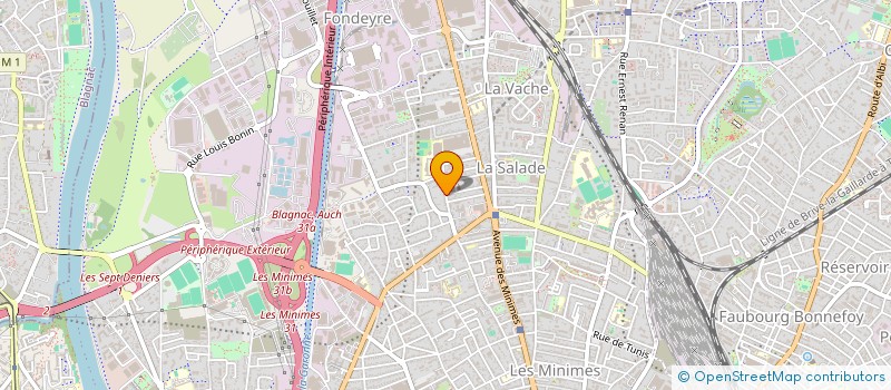 localisation de l'entreprise SCI TOULOUSE ENTREPOT SCI T E à TOULOUSE