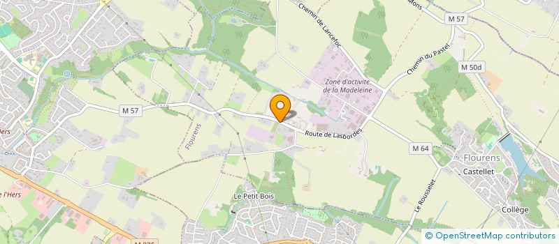 localisation de l'entreprise SCI TOULOUSE EXPERTS IMMO  FLOURENS